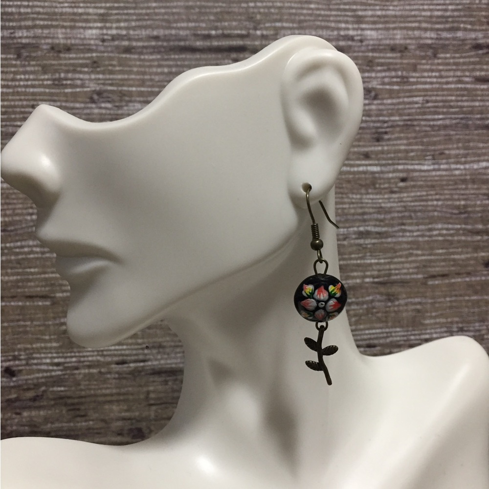 Handmade rustic earrings